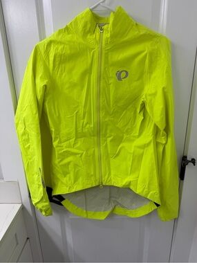 Pearl Izumi Neon Yellow Women's Packable Cycling Jacket